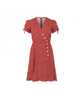 MOLLY - czerwona sukienka