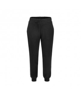 Tola - Czarne spodnie dresowe, podkreślające sylwetkę