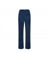 Dorota - Granatowe jeansy wysmuklające sylwetkę. Idealny krój jeansów dla każdej sylwetki.